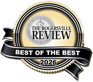 The Rogersville Review Best of the Best 2026 award badge